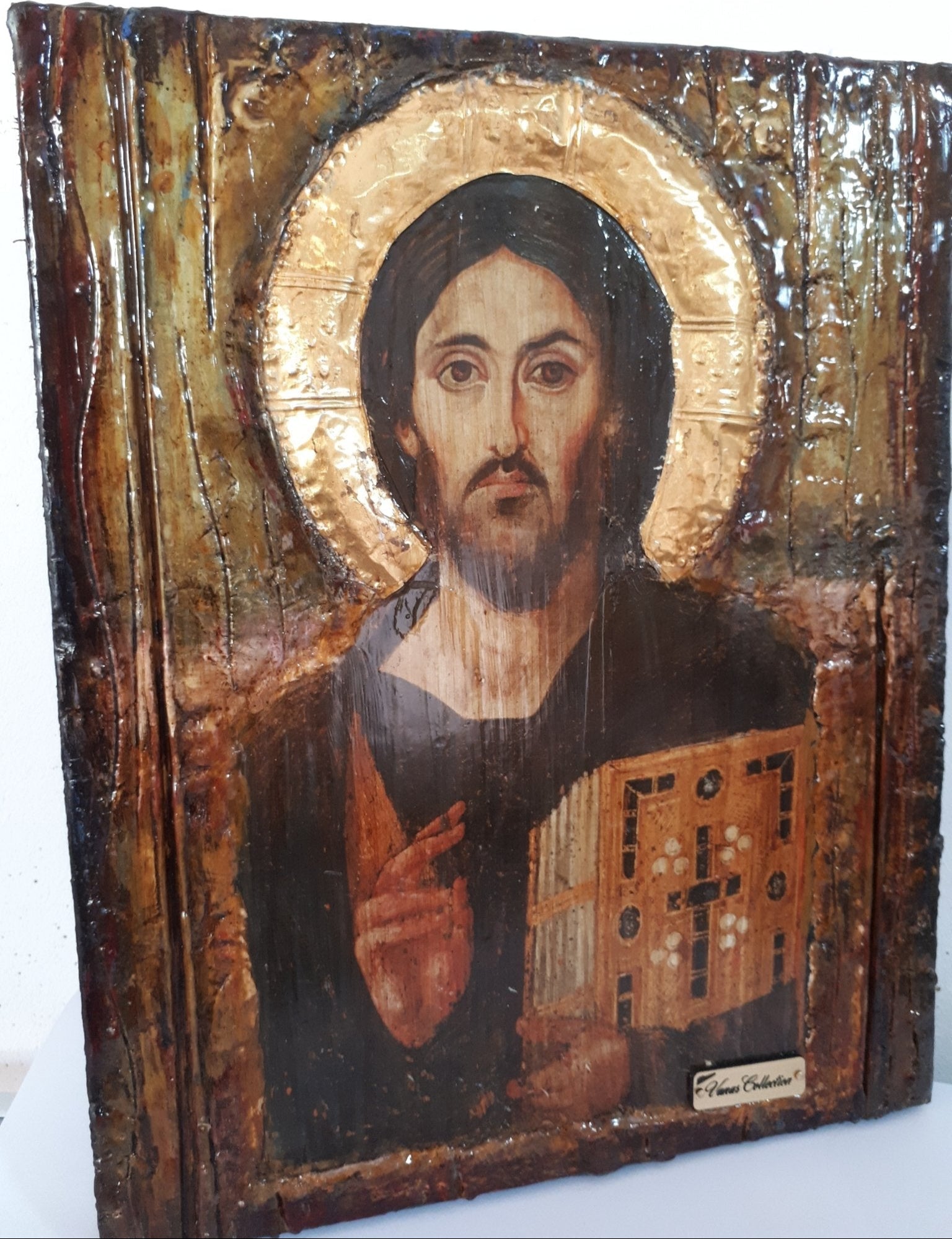 Jesus Christ Pantocrator Blessed of Sina-Orthodox Icons - Vanas Collection