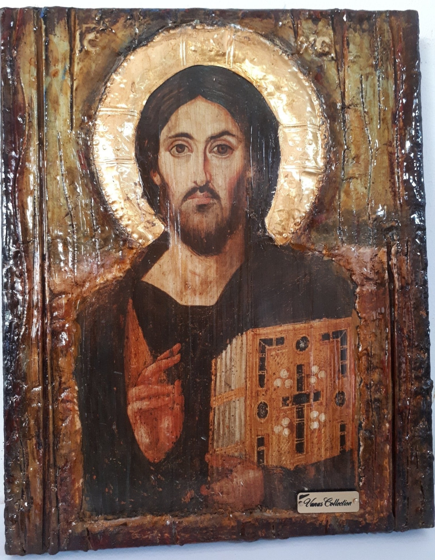 Jesus Christ Pantocrator Blessed of Sina-Orthodox Icons - Vanas Collection