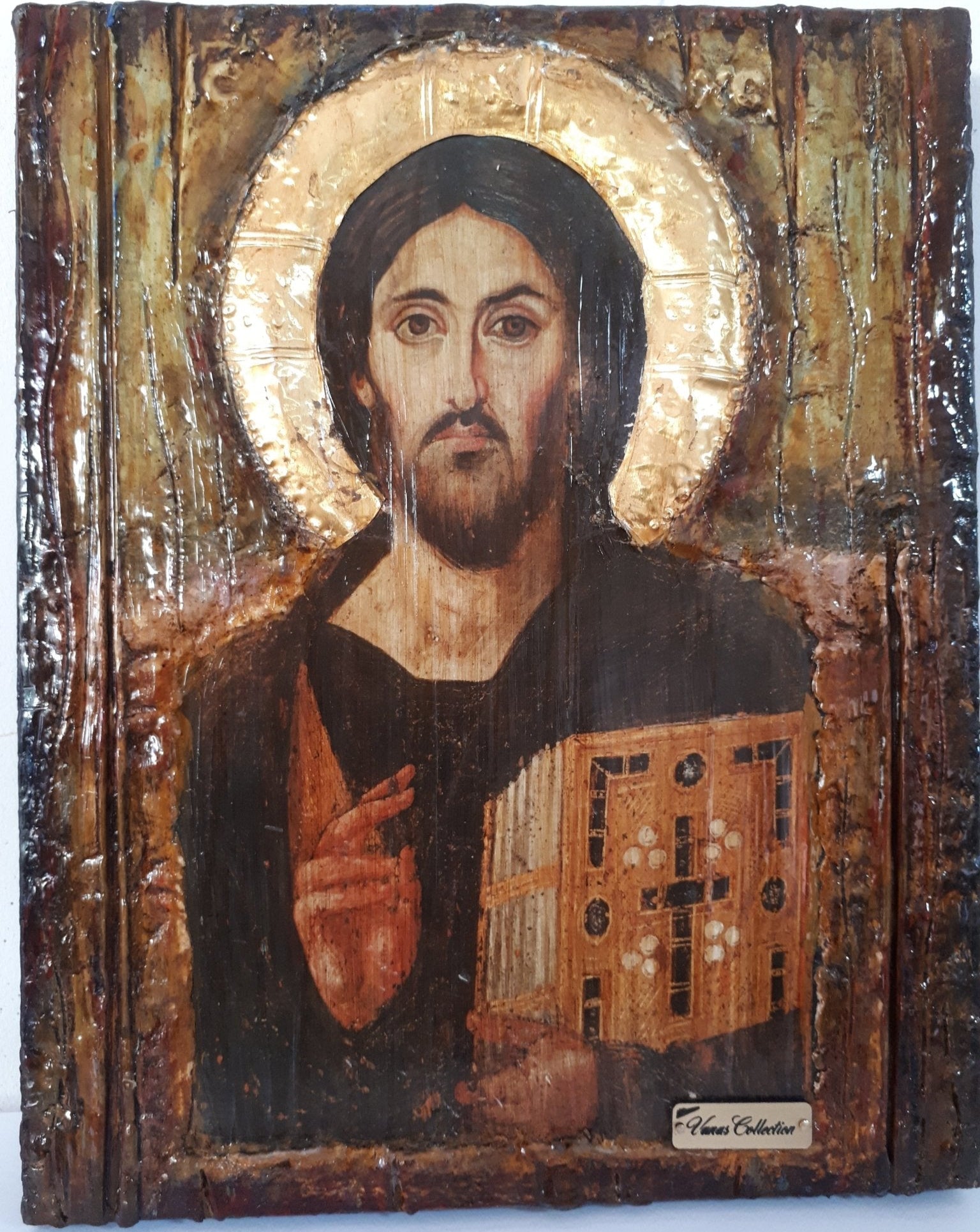 Jesus Christ Pantocrator Blessed of Sina-Orthodox Icons - Vanas Collection