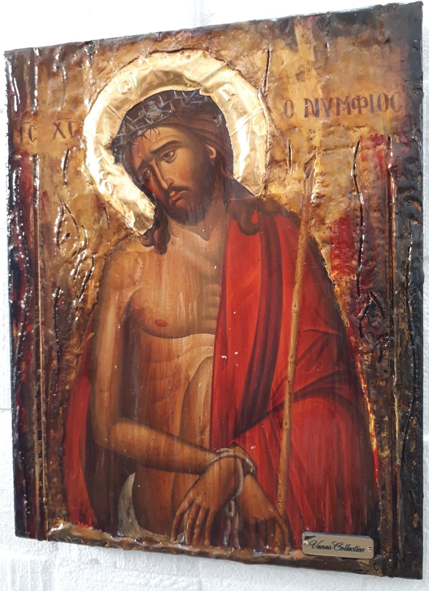 Jesus Christ "the Bridegroom" Nymphios-Greek Russian Orthodox Byzantine Icons - Vanas Collection